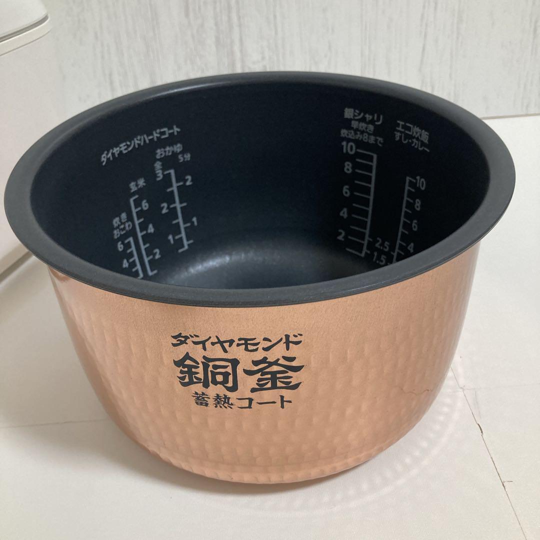 Panasonic 炊飯器 1.8L ダイヤモンド銅釜 一升炊き 24年製