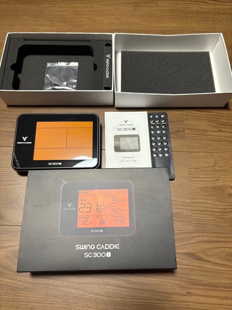 マイケニュウ　SWING CADDIE SC300i ゴルフ弾道測定器 Swing Caddie SC300i Portable Golf Launch Monitor – Voice Caddie