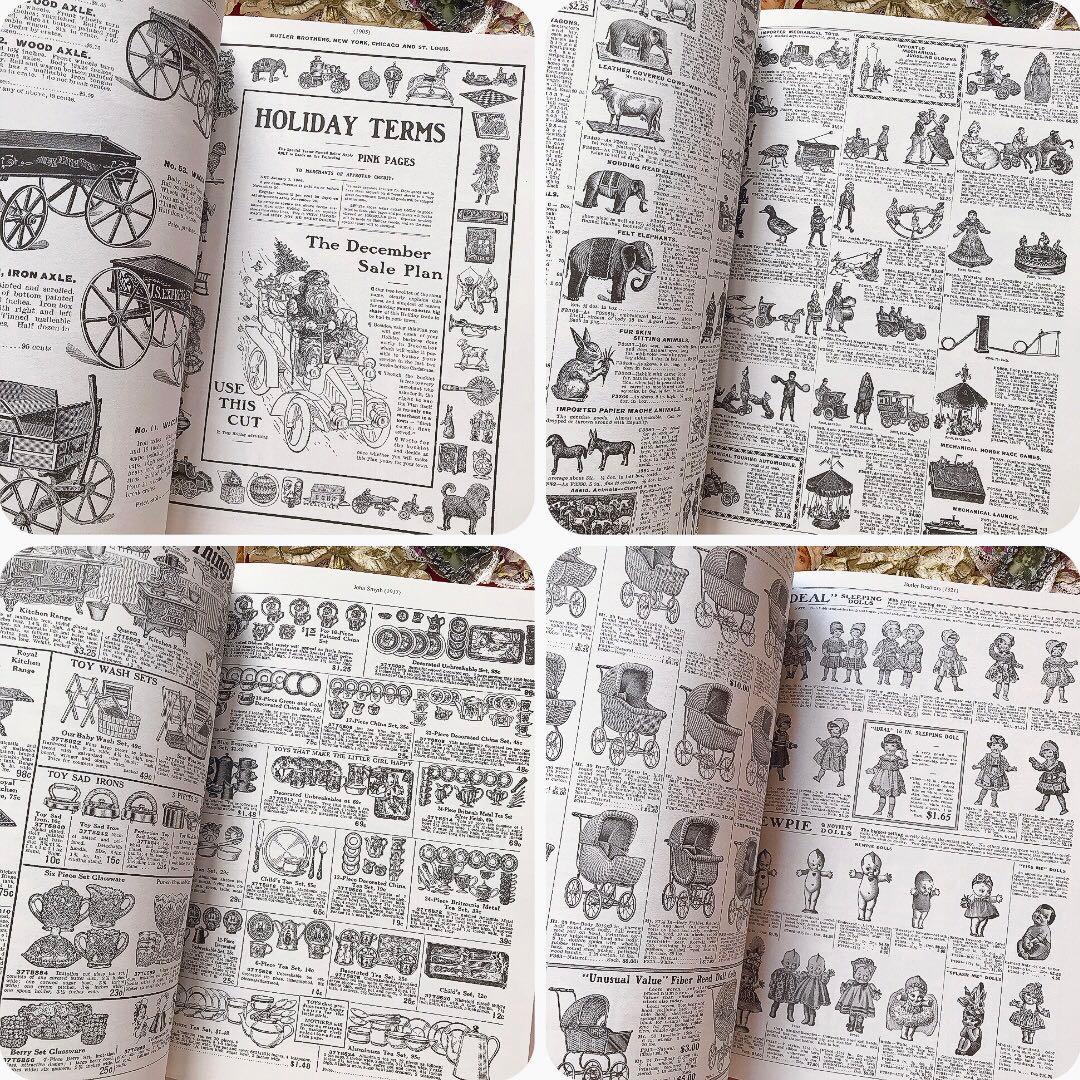 アンティークおもちゃ復刻カタログ ビスクドール テディベア