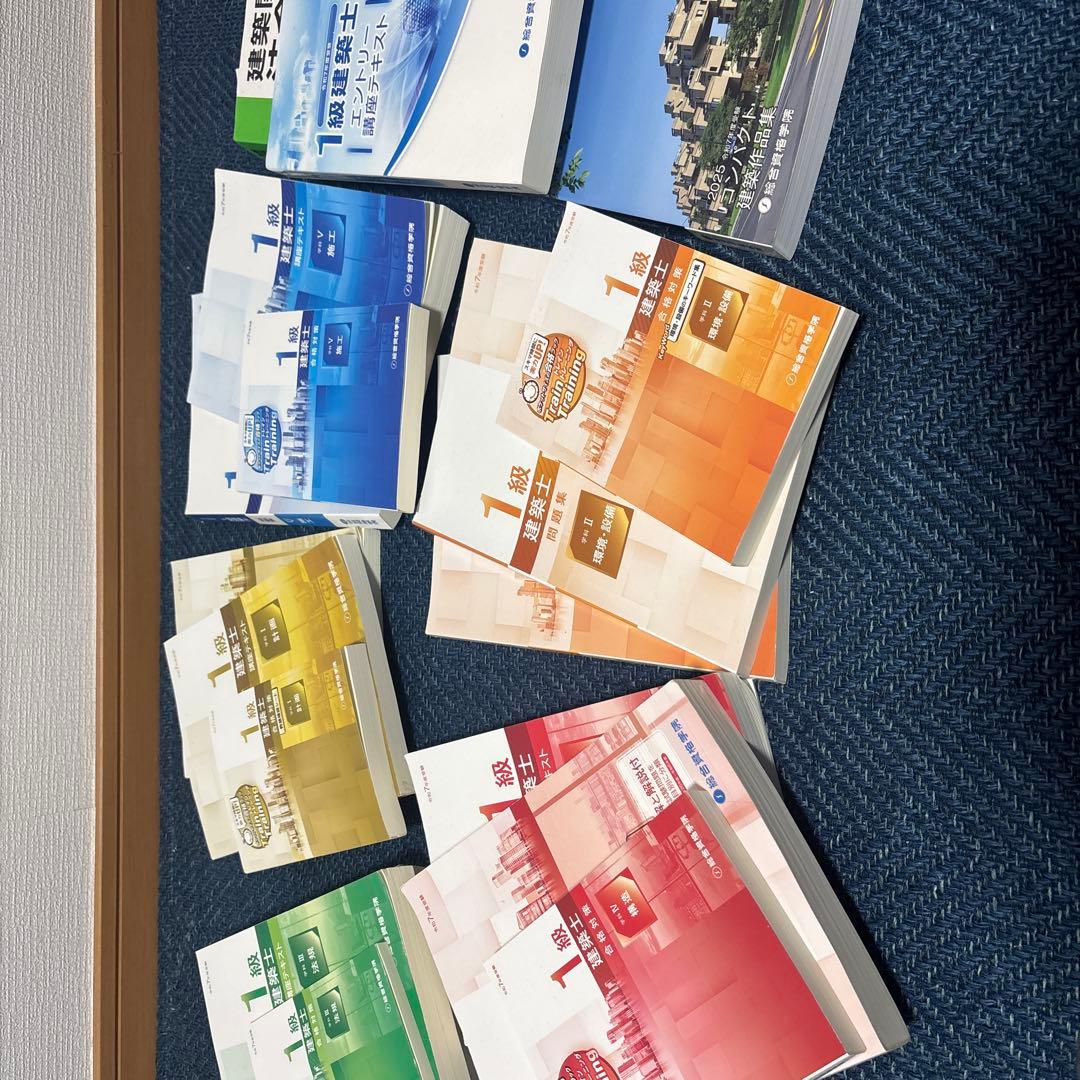 総合資格(令和7年度) 1級建築士試験対策テキストセット 令和7年度版 1級建築士試験 学科 過去問スーパー7 | 総合資格学院