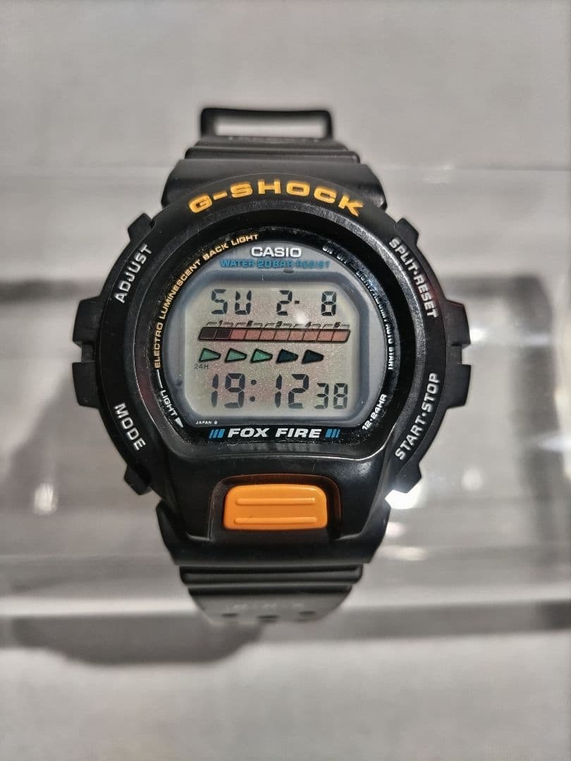 希少/美品】G-SHOCK DW-6600B FOX FIRE バックライトG - メルカリ