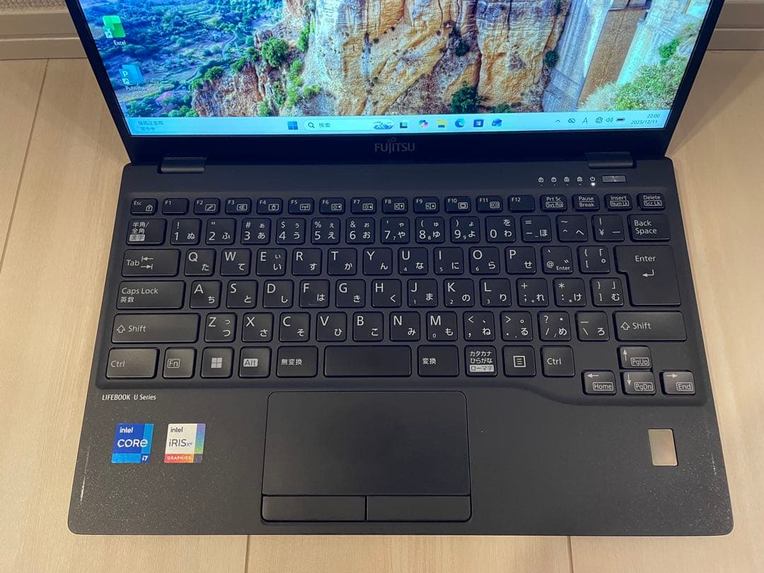 富士通 U9312/KW i7-1265U 256GB Office FUJITSU Notebook LIFEBOOK
