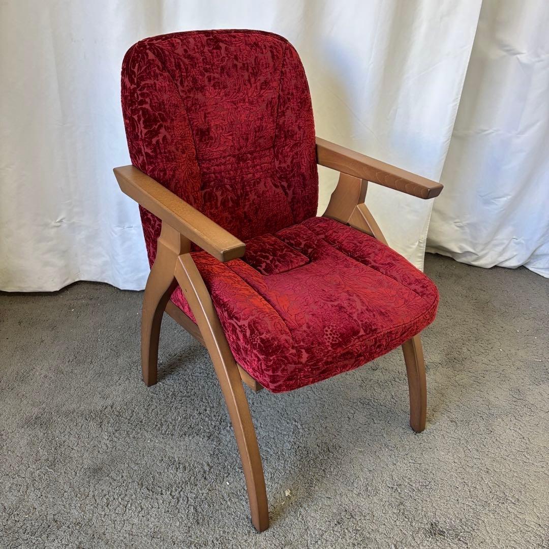 22⭕️展示品 ポスチャーサポートチェア PSC-IV 赤 腰痛対策 設置無料