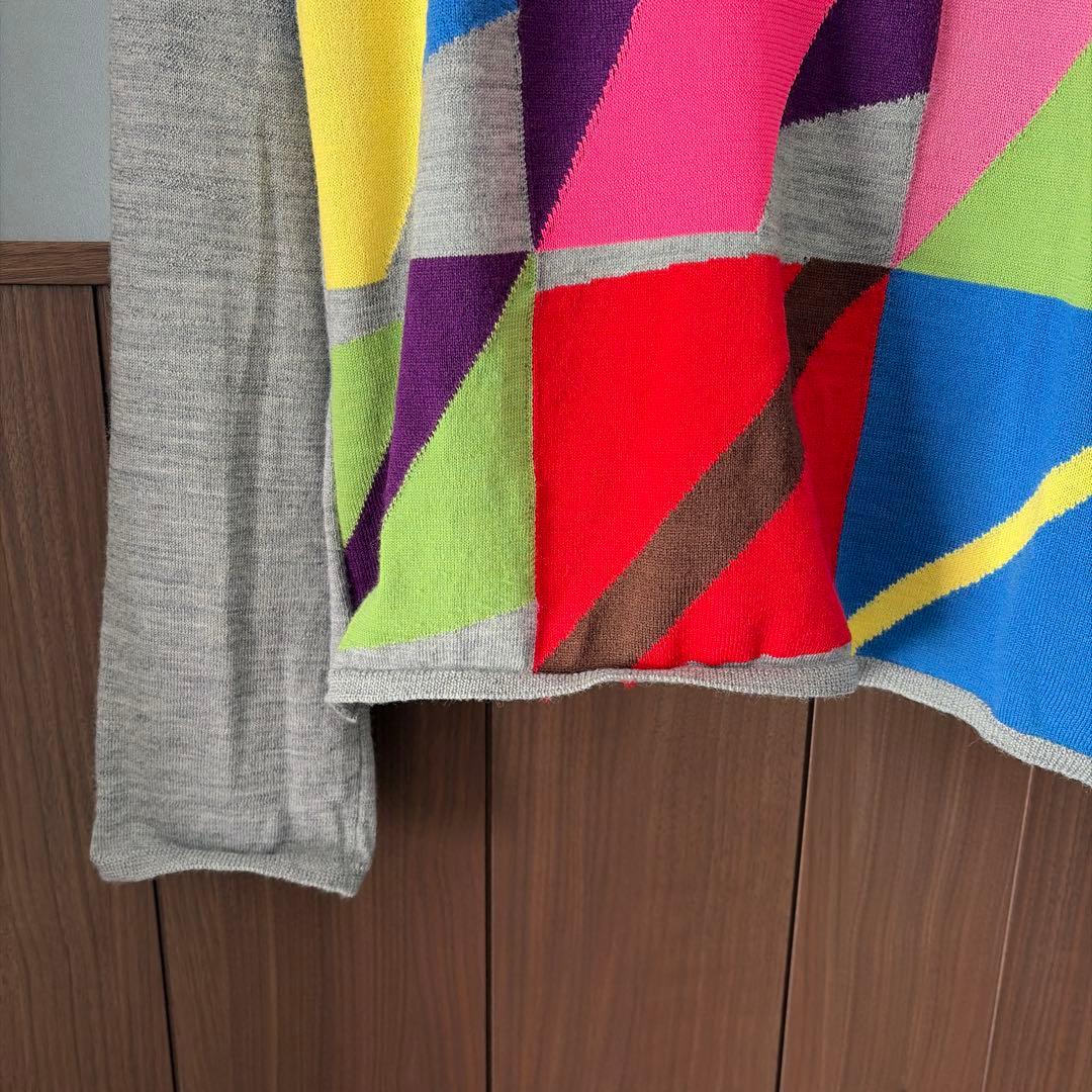COMME des GARÇONS SHIRT カラフルニットセーター S - メルカリ
