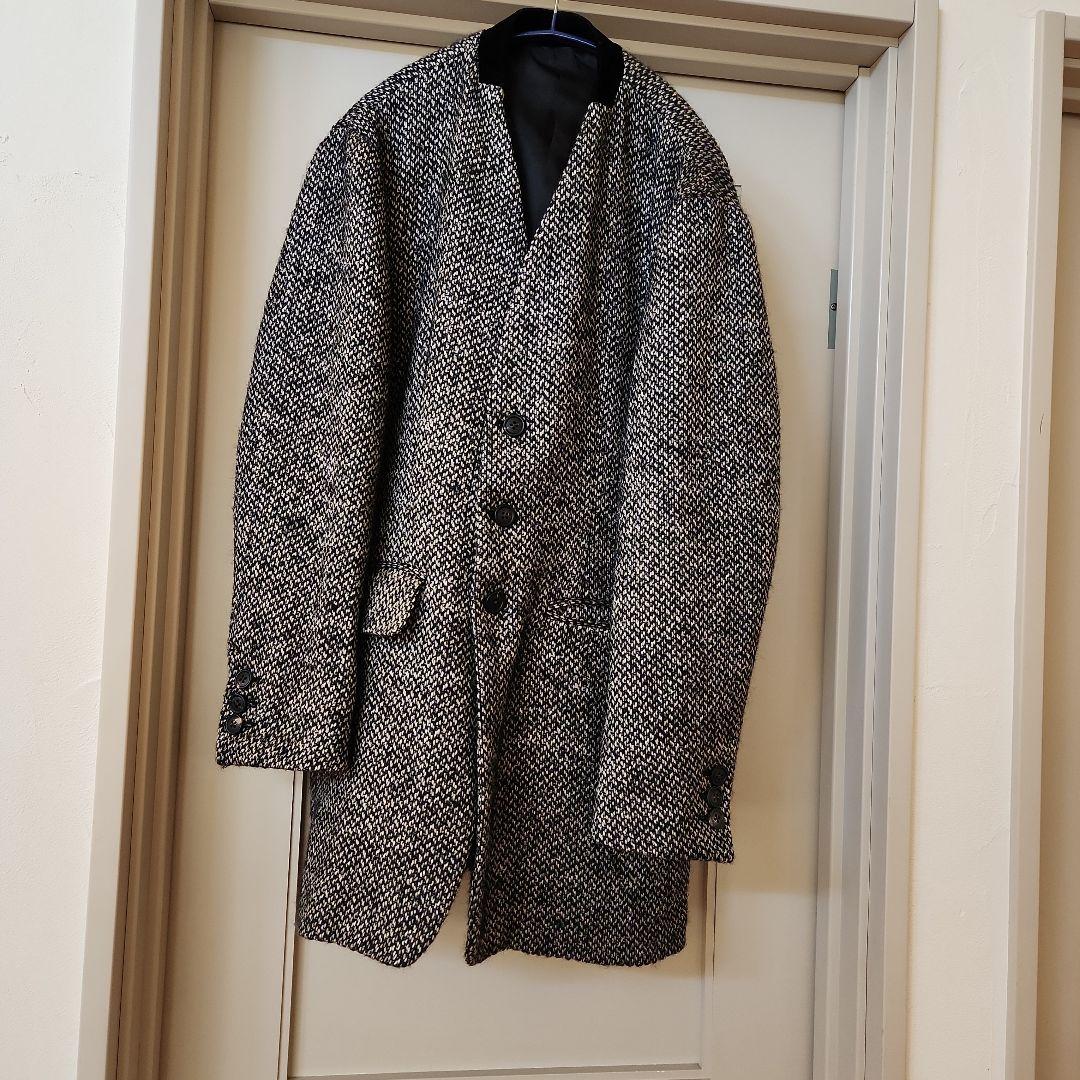ビソウン BISOWN MIX TWEED JACKET - メルカリ