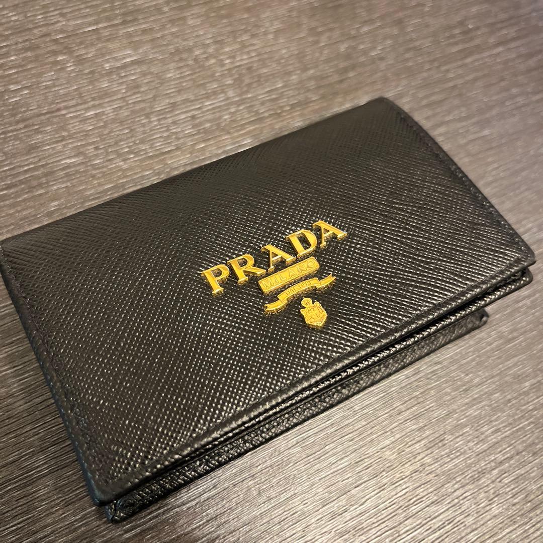 PRADA 名刺入れ SAFFIANO（PRADA） プラダ カードケース 1MC122 QWA F0002 名刺入れ