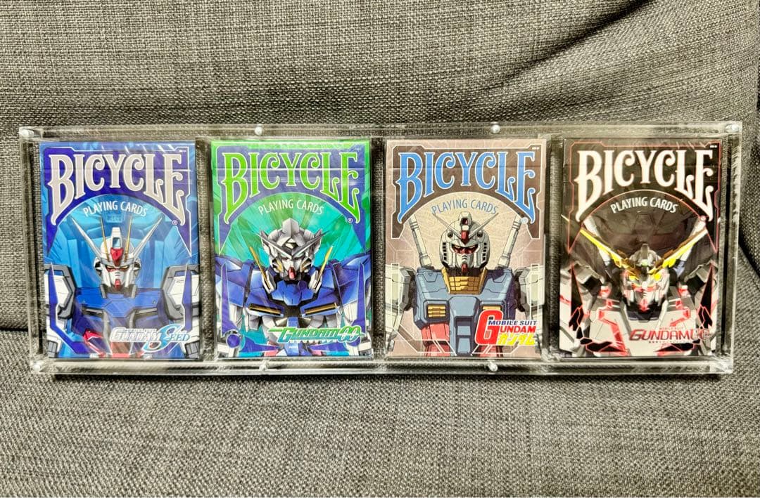 ja様BICYCLE MOBILE SUIT GUNDAM バイシクル ガンダム Bicycle Gundam Playing Cards – 52Kards