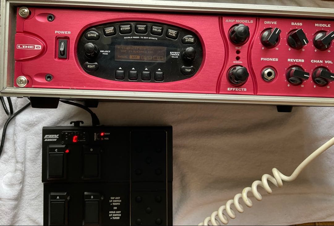 Line 6 POD XT PRO とFBV MK IIペダルとケース音出し確認 - メルカリ