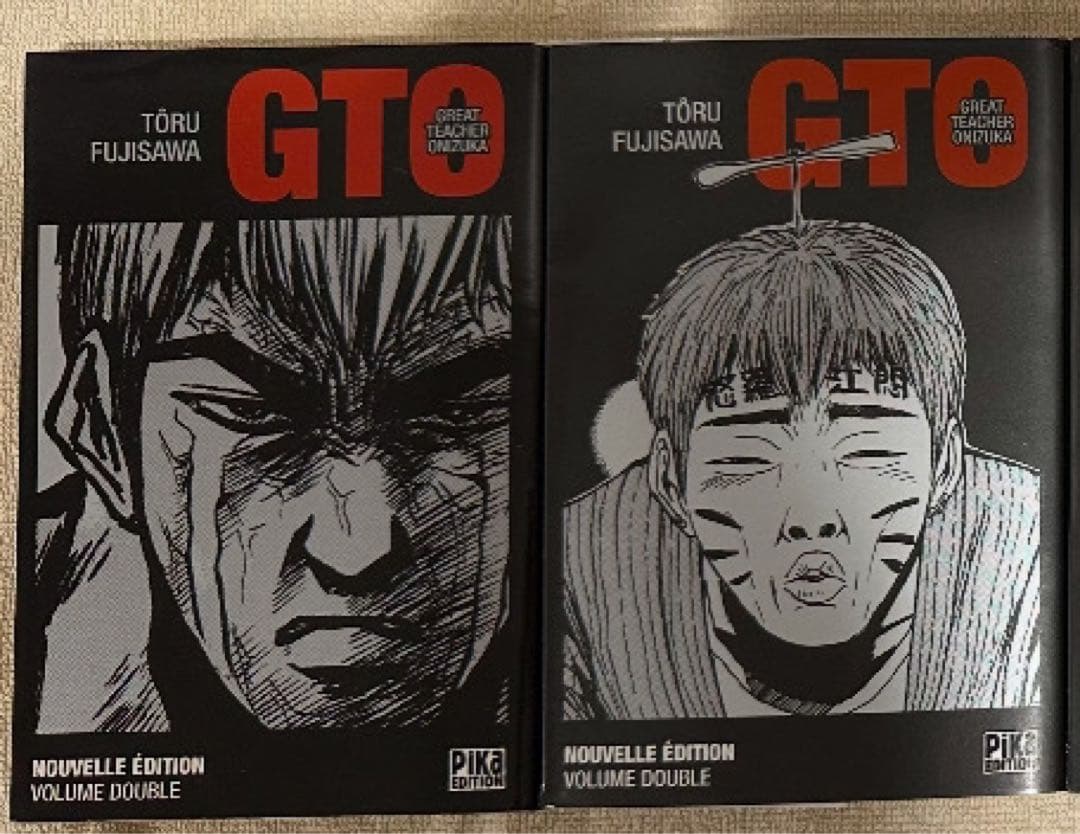 GTO1〜5巻（ダブル版・フランス語） Manga Français Amazon.com: GTO T01 (GTO (1)) (French Edition): 9782811634827