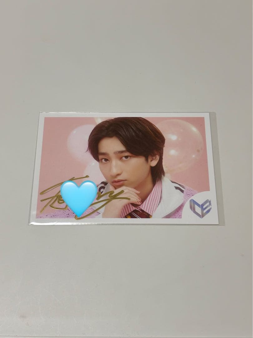 ICEx 筒井俊旭 生写真 サイン - メルカリ