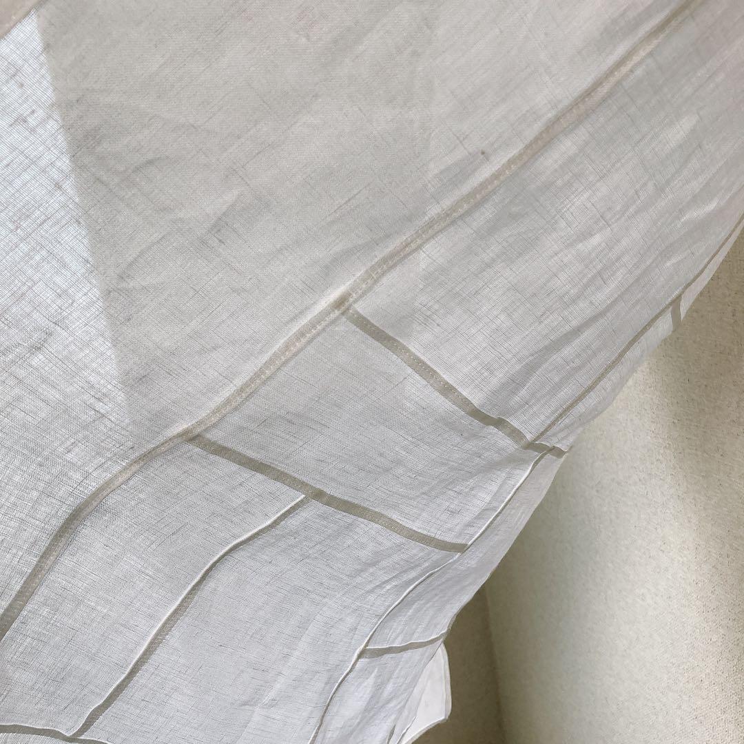 新品ハンドメイド・手芸 - ポジャギ 150×80 ホワイトリネン No.195