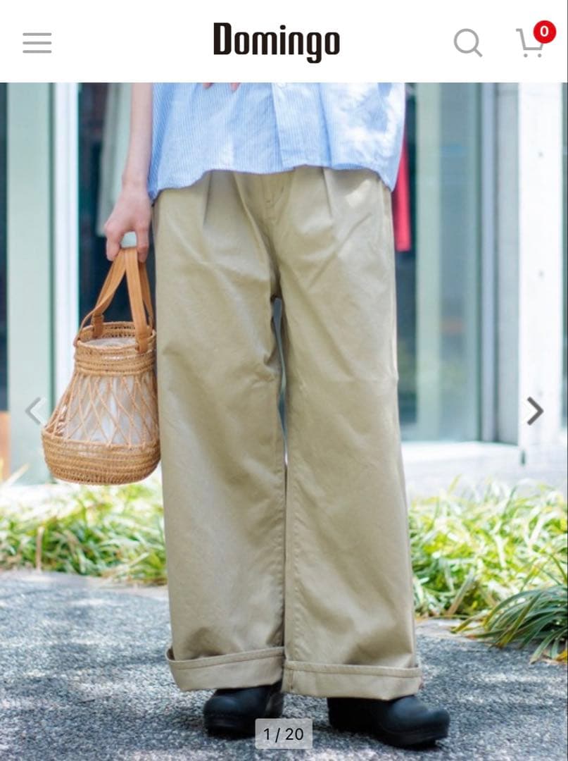 [D.M.G / ディーエムジー] ウエポン シックレッグパンツ D.M.G.（ドミンゴ）の「[D.M.G / ディーエムジー] 13ozデニム シック