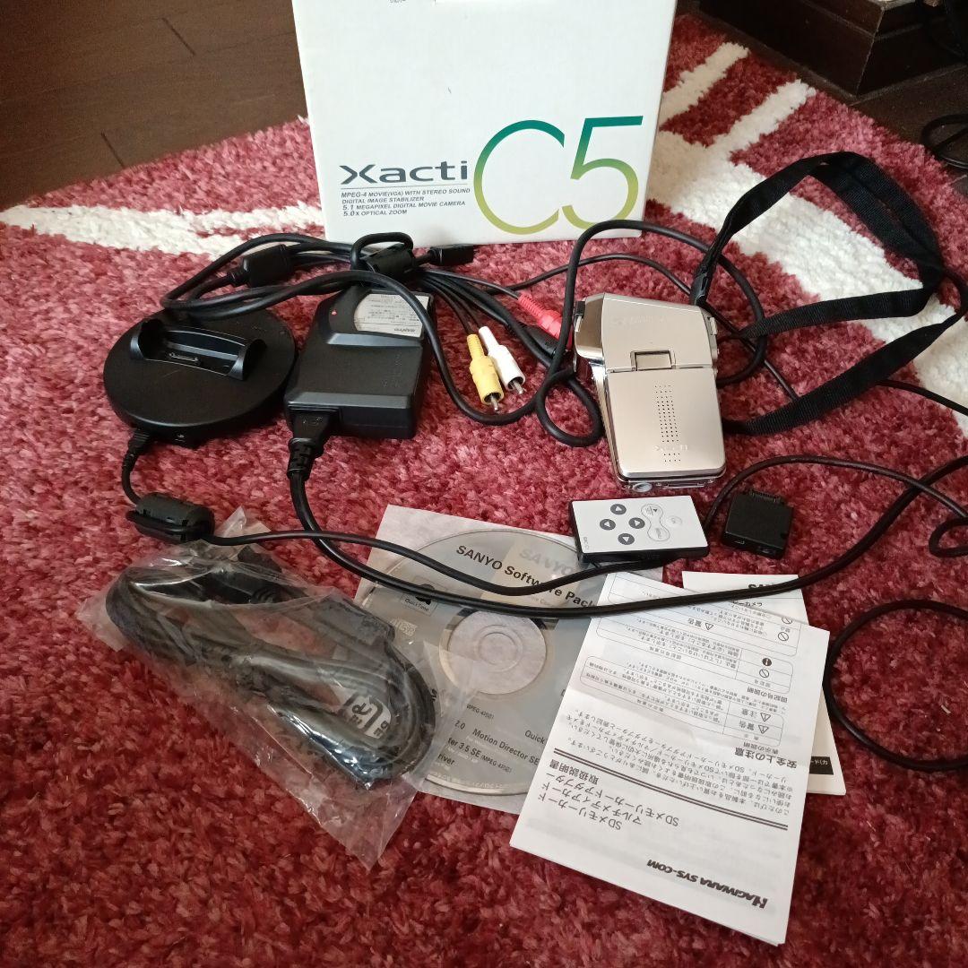 ジャンク品 SANYO Xacti C5 DMX-C5(S) 本体と付属品 - メルカリ