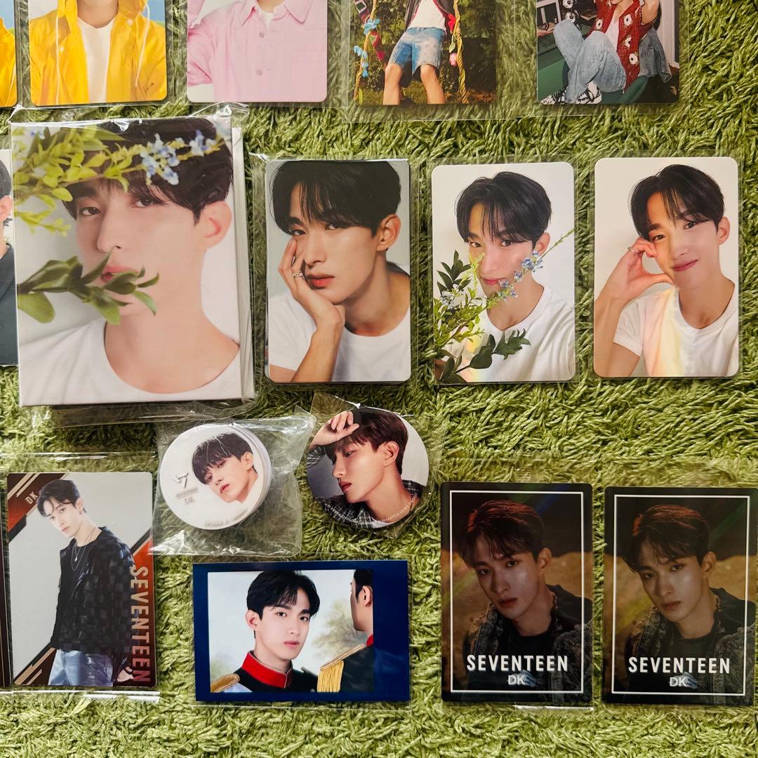 SEVENTEEN ドギョム DK トレカ 缶バッジ アクスタ まとめ売り - メルカリ