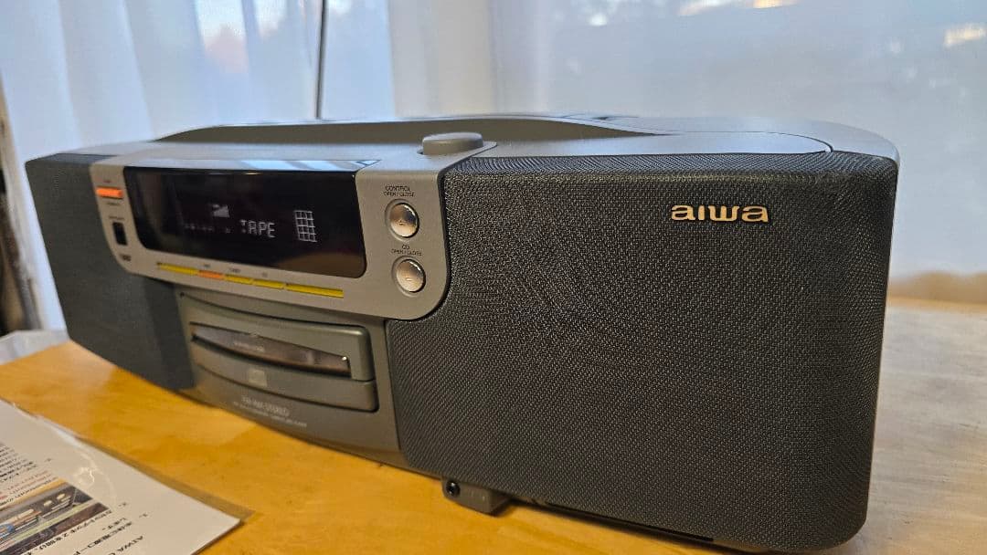 美品☆AIWA CSD-SR700改 Bluetooth搭載CDラジカセ 179 - メルカリ