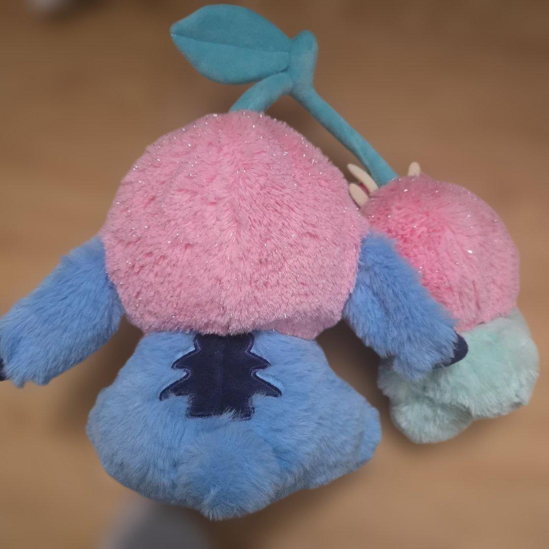 ぬいぐるみ スティッチ&スクランプ 2026年さくらんぼ - メルカリ