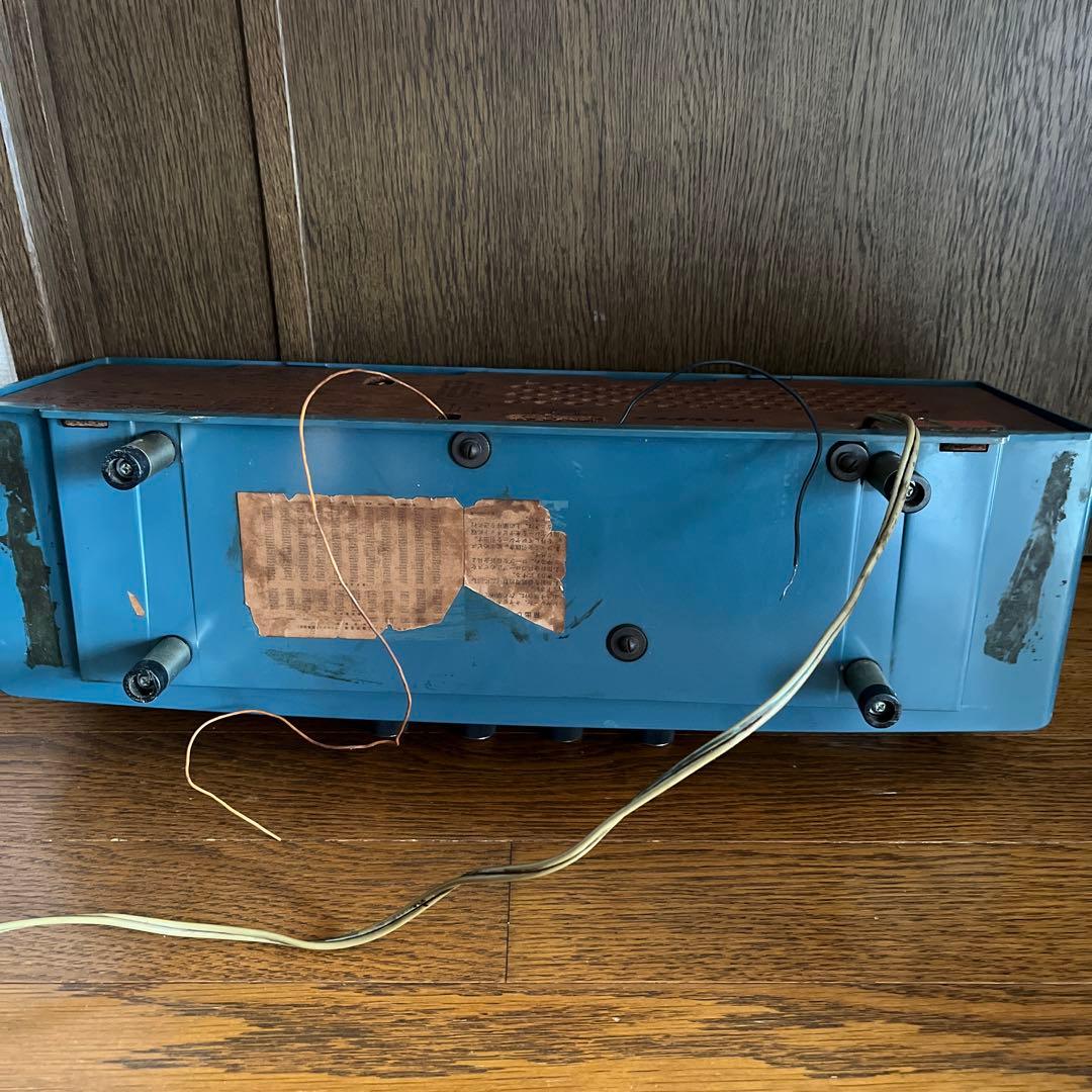 ナショナル 真空管 ラジオ 昭和 レトロ ジャンク品