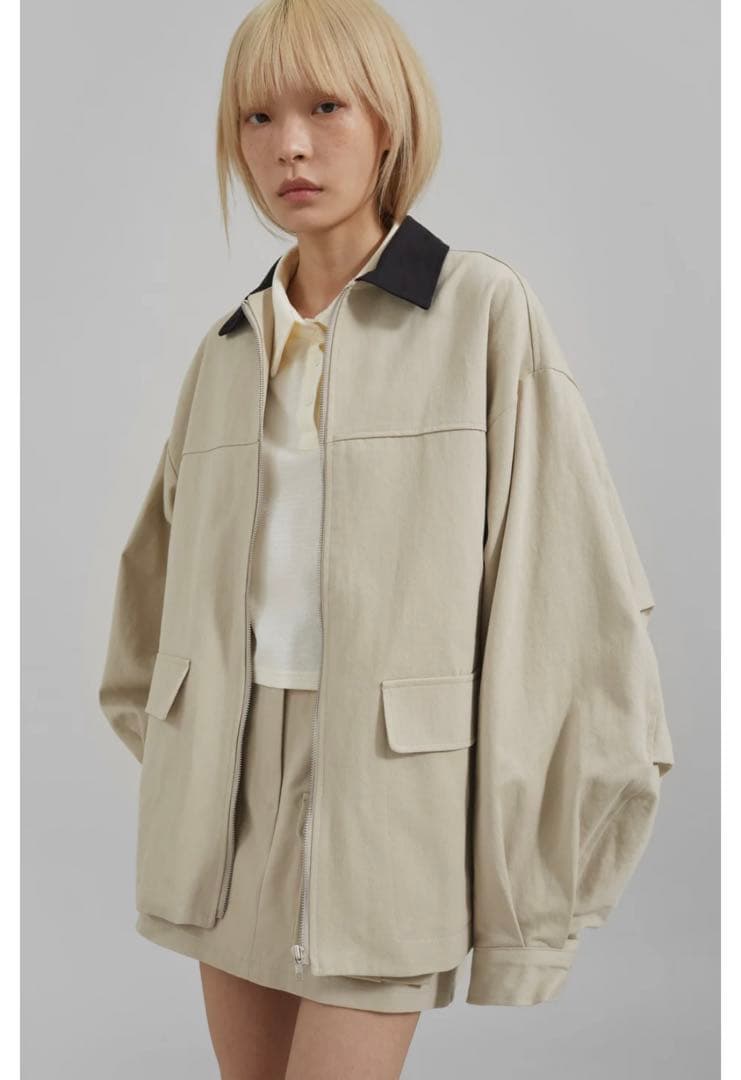 The Frankie Shop 百々千晴さん愛用◆ユーティリティーJK 百々千晴さん愛用◇The Frankie Shop ユーティリティーJK 送料込 (The