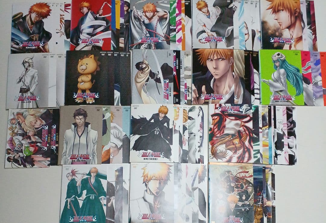 アニメ DVD BLEACH ブリーチ 全巻88巻+劇場版 全93巻セット - メルカリ