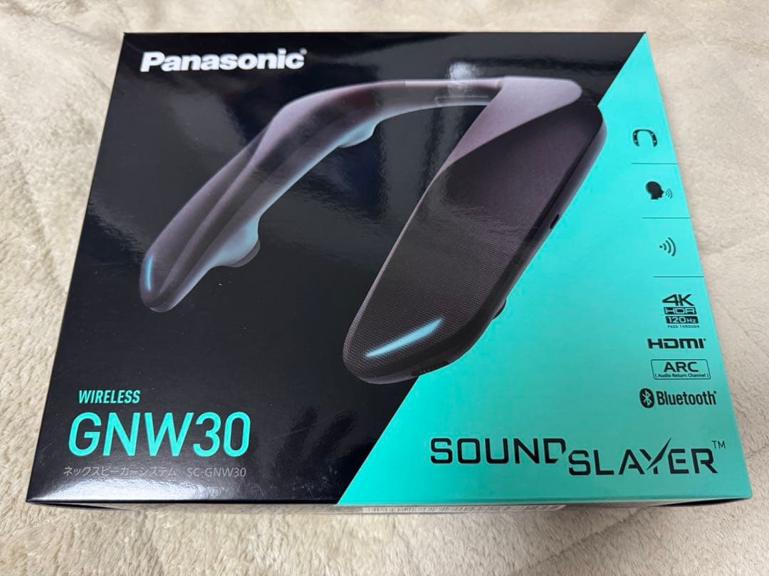 SC-GNW30 Panasonic ワイヤレスネックスピーカー Panasonic（パナソニック） SC-GNW30[5年延長保証無料進呈]ネック