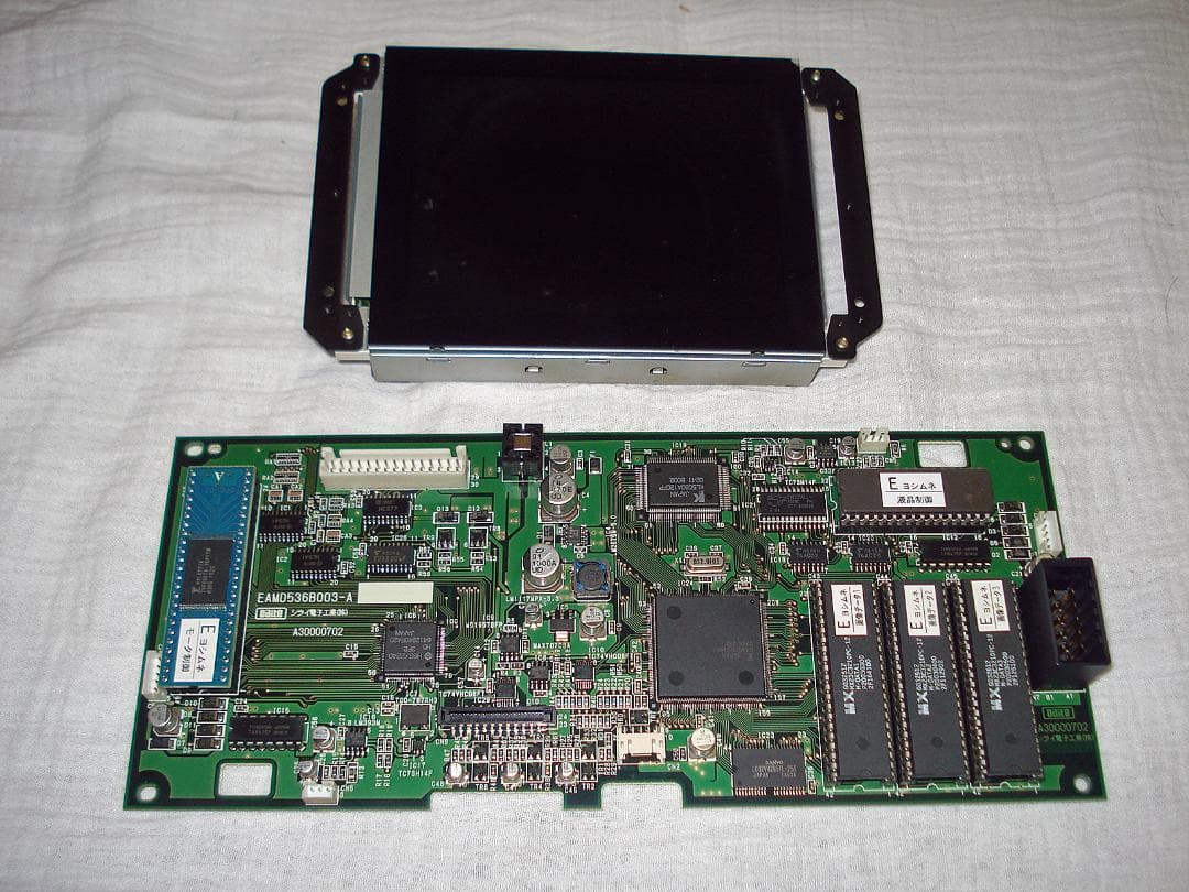 パチスロ4号機 大都技研 初代吉宗 液晶ユニット一式 レトロ レア