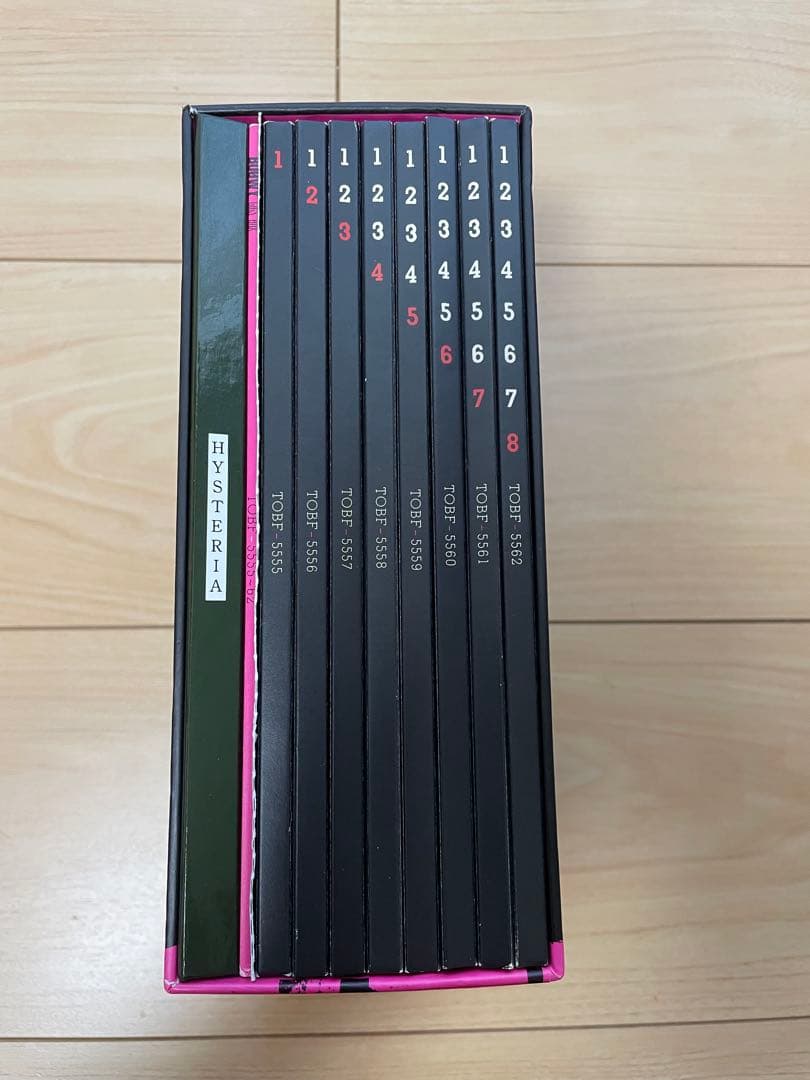 BOØWY \"GIGS\" BOX 8枚組 DVD