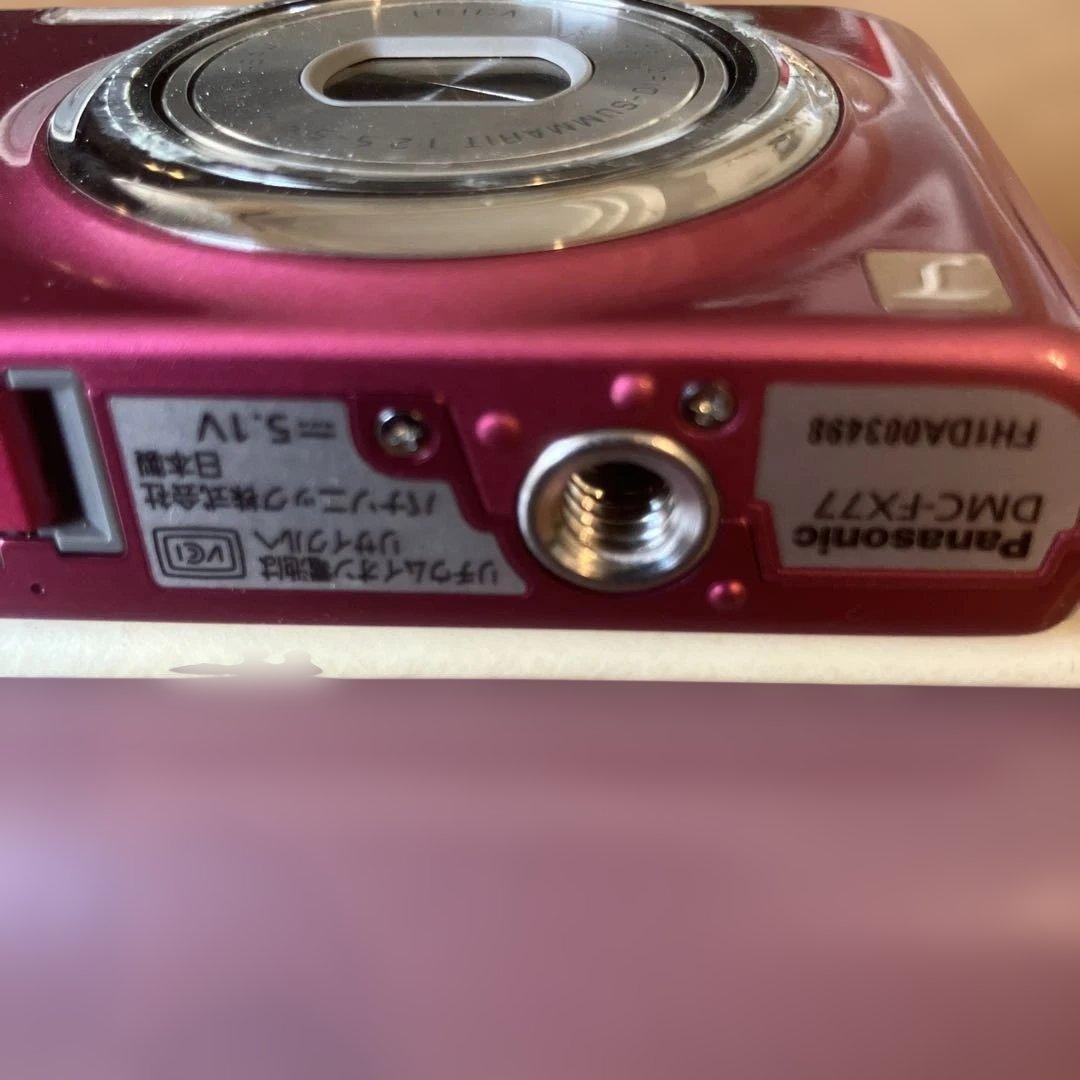 LUMIX DMC-FX77 ピンク『動作確認済』 - メルカリ