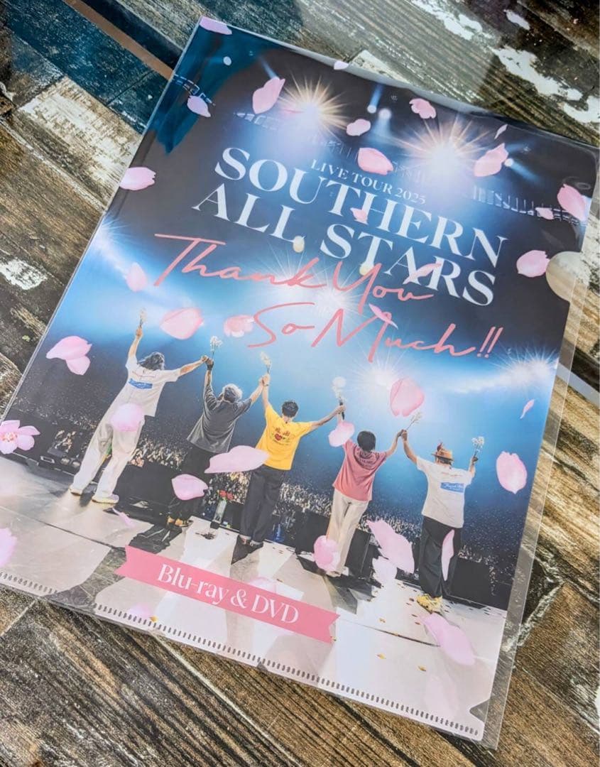サザンオールスターズ LIVE TOUR 2025 特製クリアファイル 📻明日のHitsville 765では、、、 🎁サザンオールスターズ Blu-ray&DVD