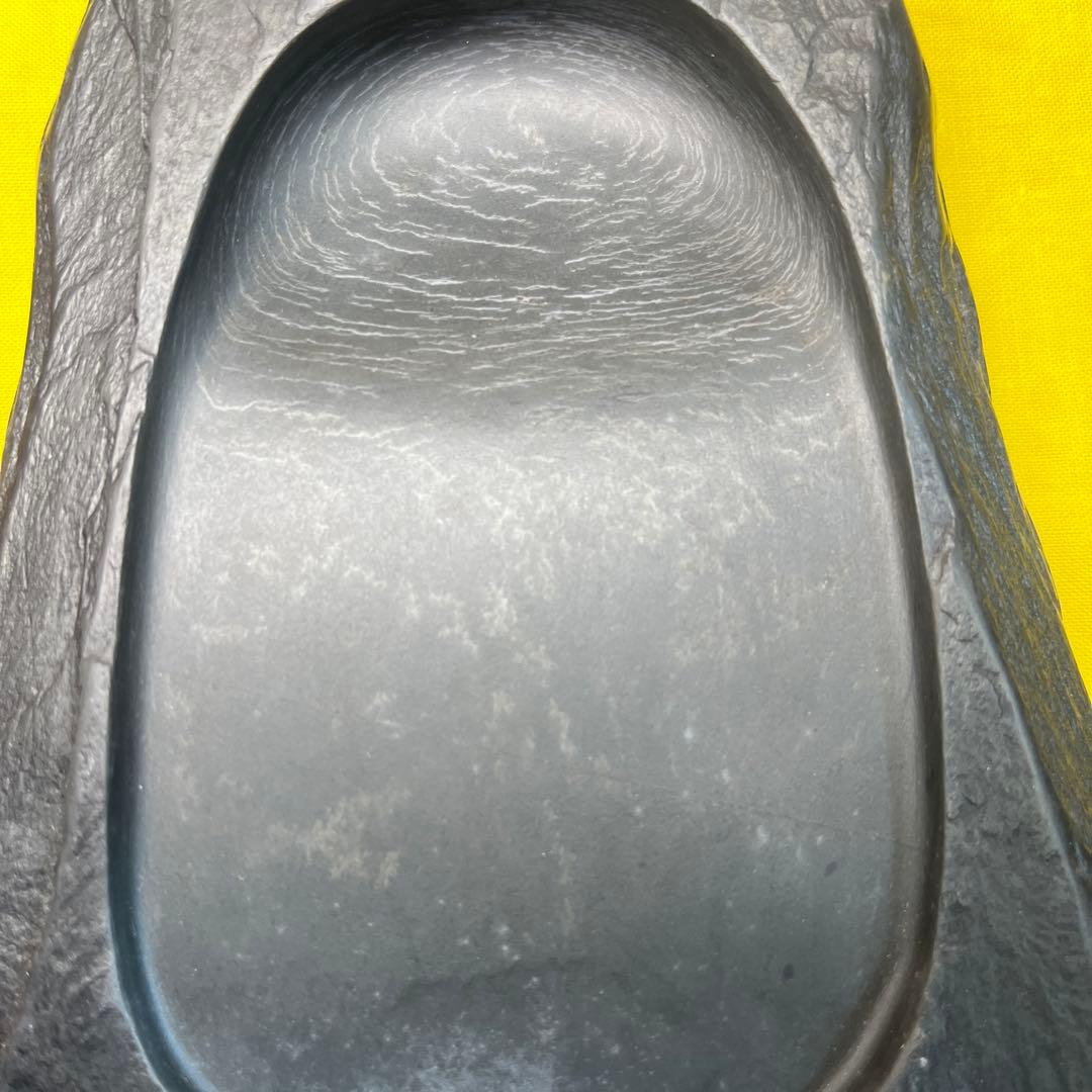 近江名産 石紋綺麗 ⭕️希少 高島虎斑石硯 福井永昌堂製 天然硯 泰石作