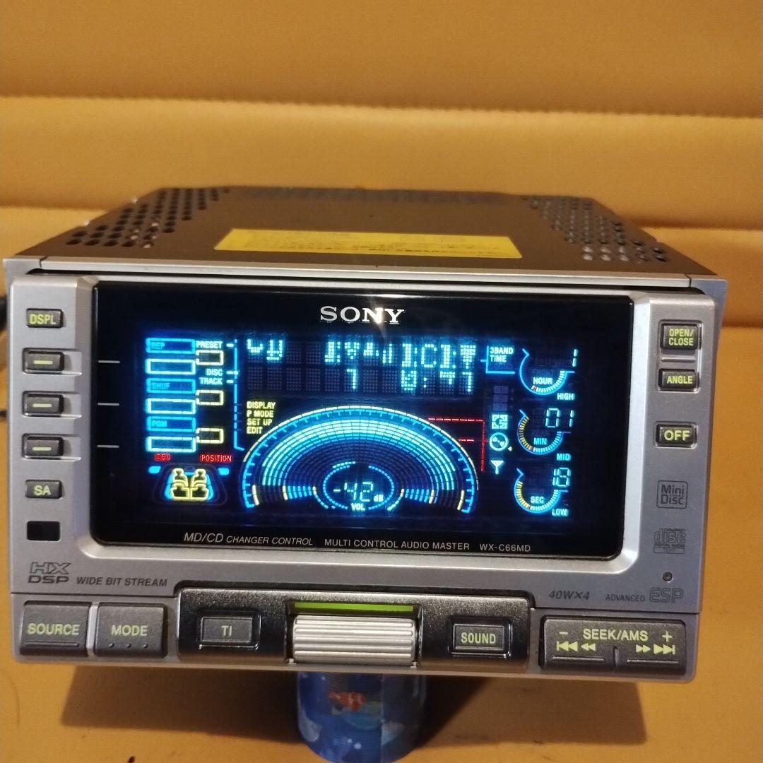 当時物 SONY WX-C66MD ヘッドユニット スペアナ - メルカリ