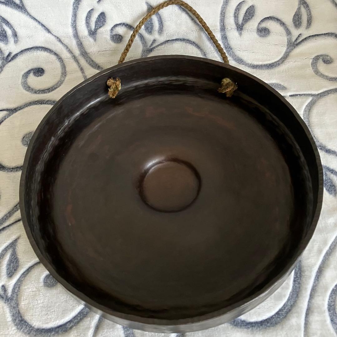 茶道具 銅鑼 ドラ ばち付 - メルカリ