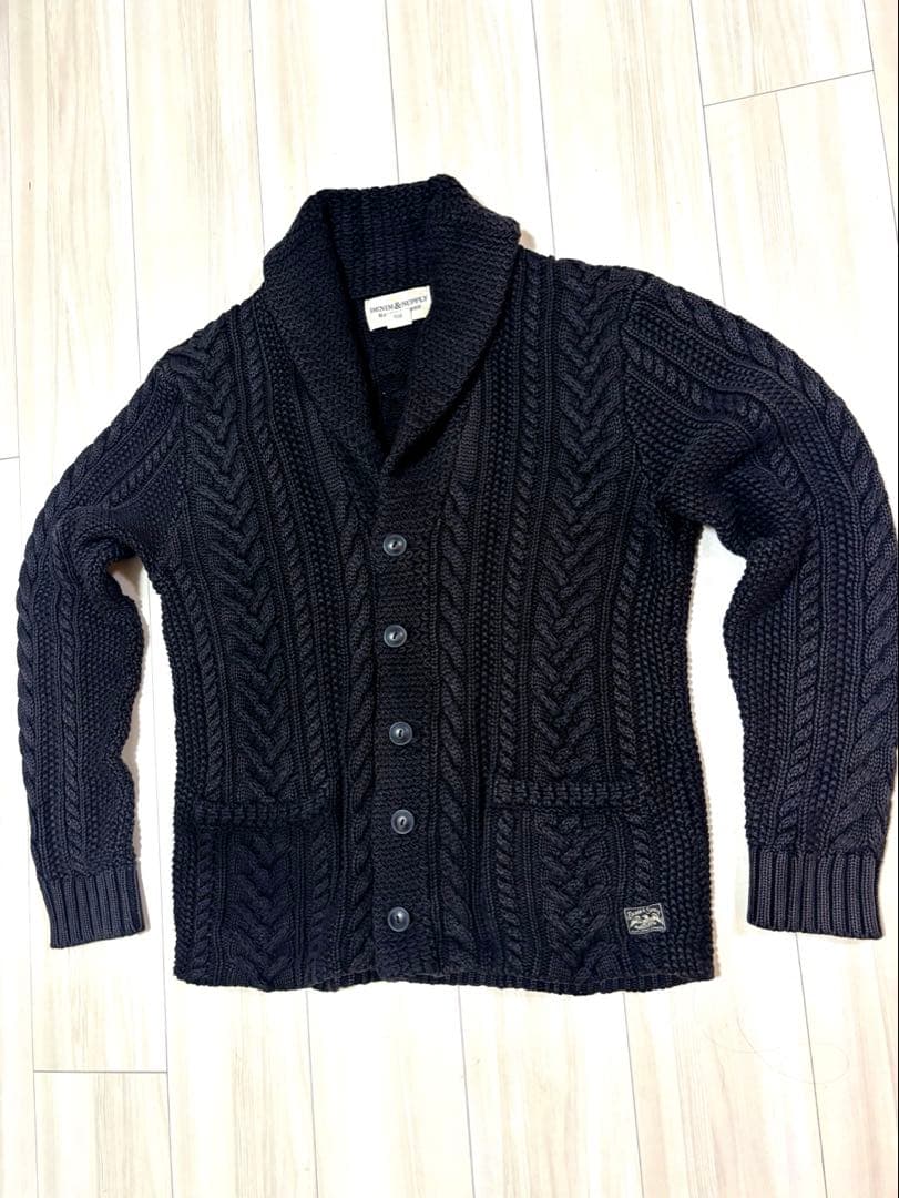 DENIM SUPPLY RALPH LAUREN 黒カーディガンRRL