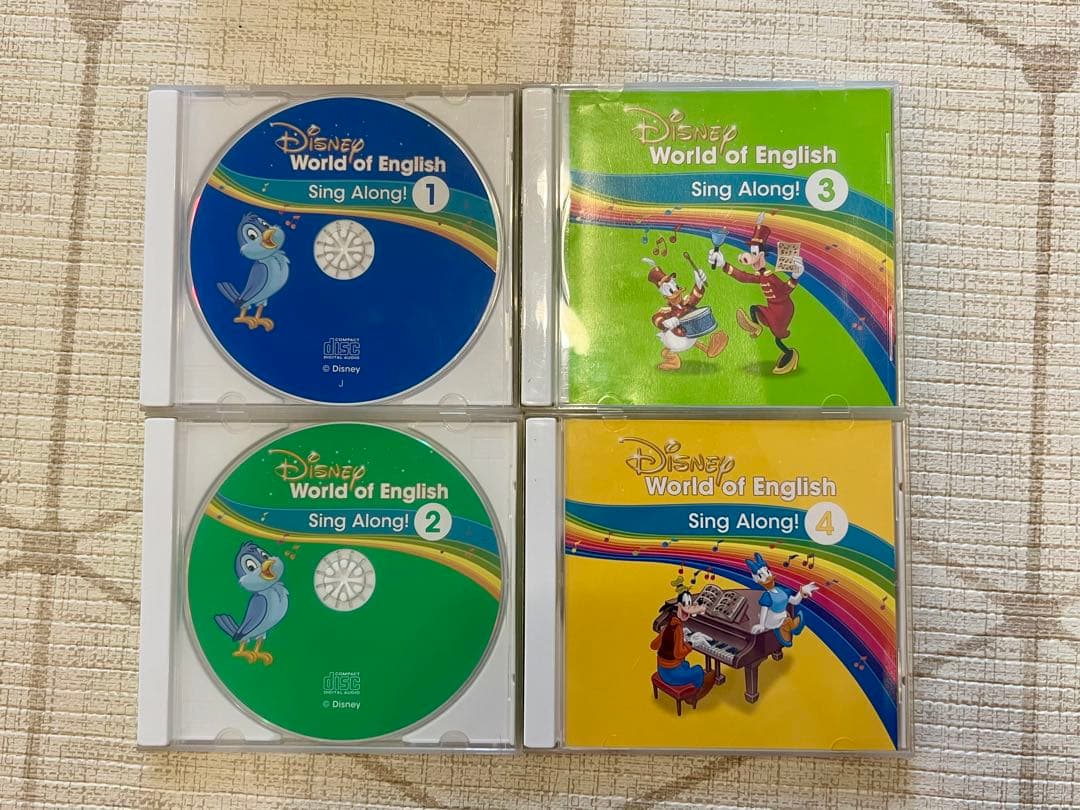 し*み様 DWE CDすべて(29枚) ミッキーパッケージ(フルセット)｜ディズニー英語システム中古販売