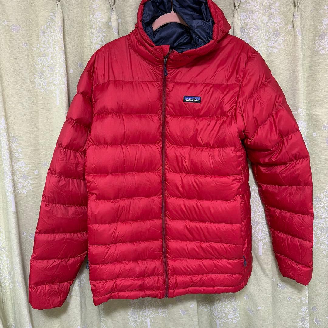 patagonia ダウンジャケット L レッド 中古・古着通販】Patagonia (パタゴニア) ダウンジャケット レッド