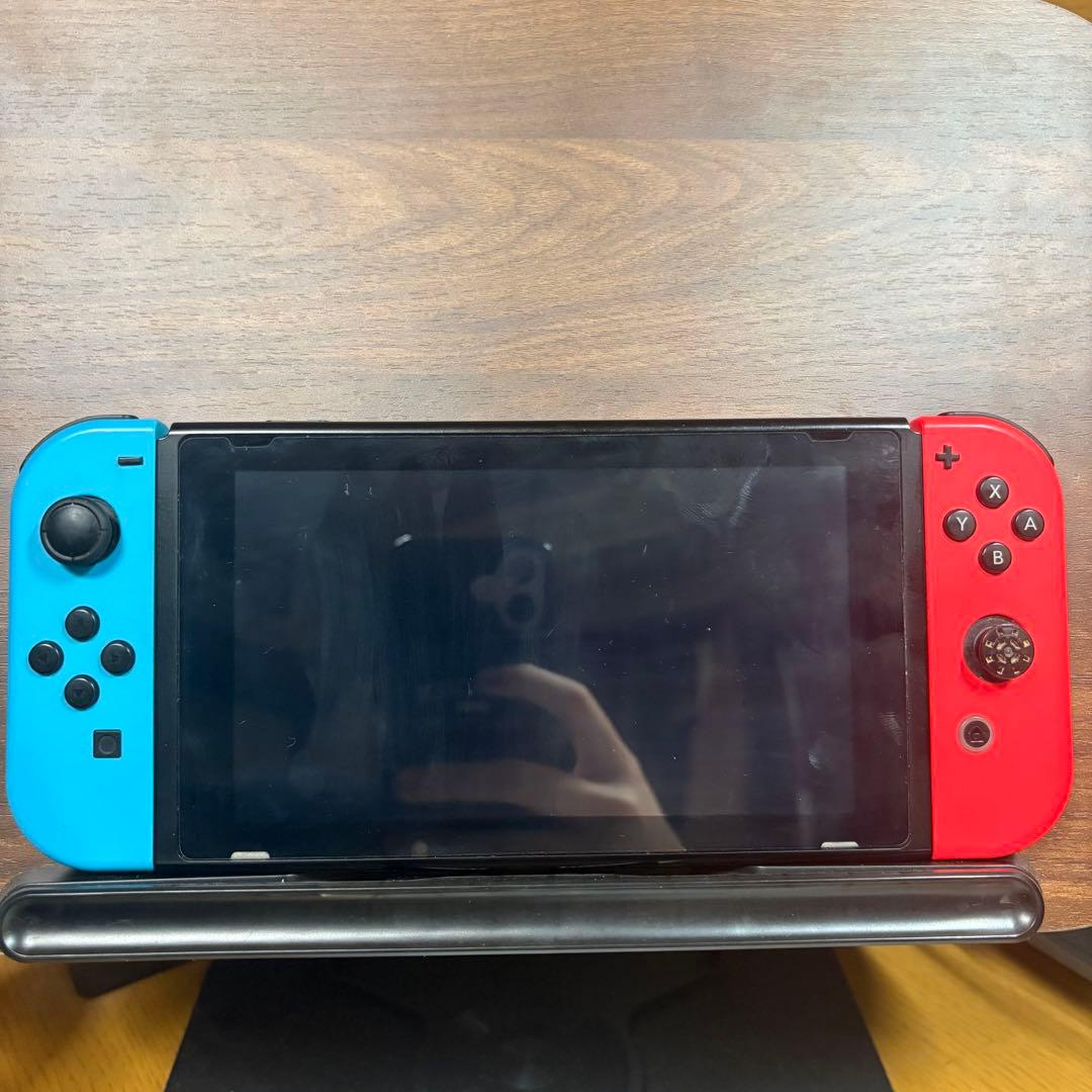 Nintendo Switch 本体 青/赤 ⚠️ジャンク品 NINTENDO|ジャンク品 SWITCHマリオレッド×ブルーセット|【ハードオフ