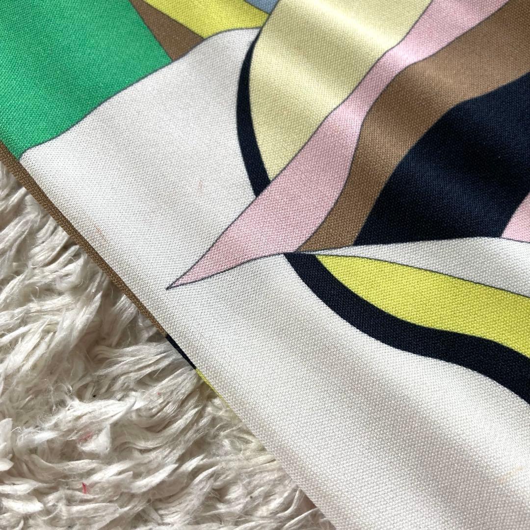 エミリオプッチ シルク混 プッチ柄 ワンピース 総柄 幾何学模様 マルチ