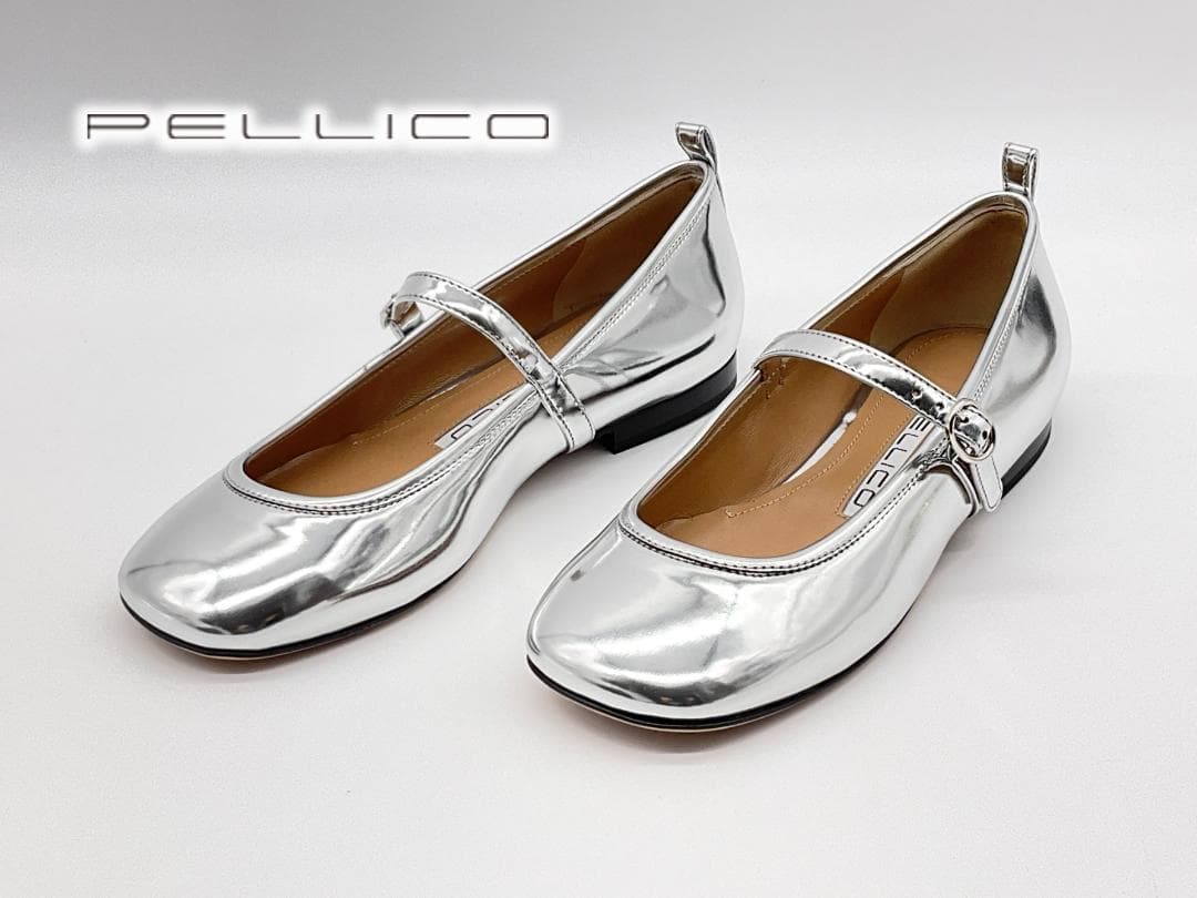 23.5【新品】PELLICO メリージェーンフラットシューズ 定価71500円