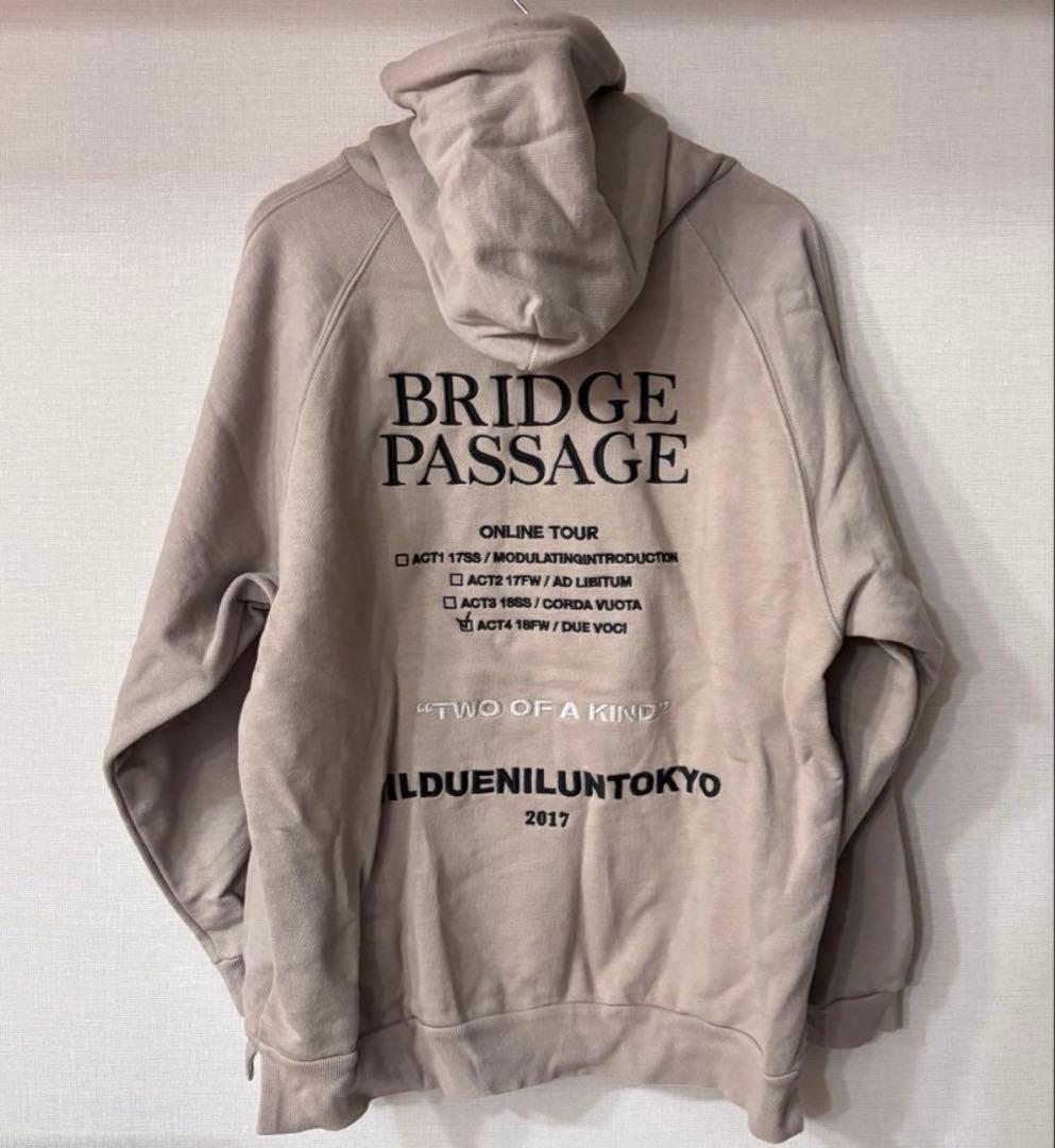 NIL DUE / NIL UN】パーカー ベージュ ガゼット ルキ - メルカリ