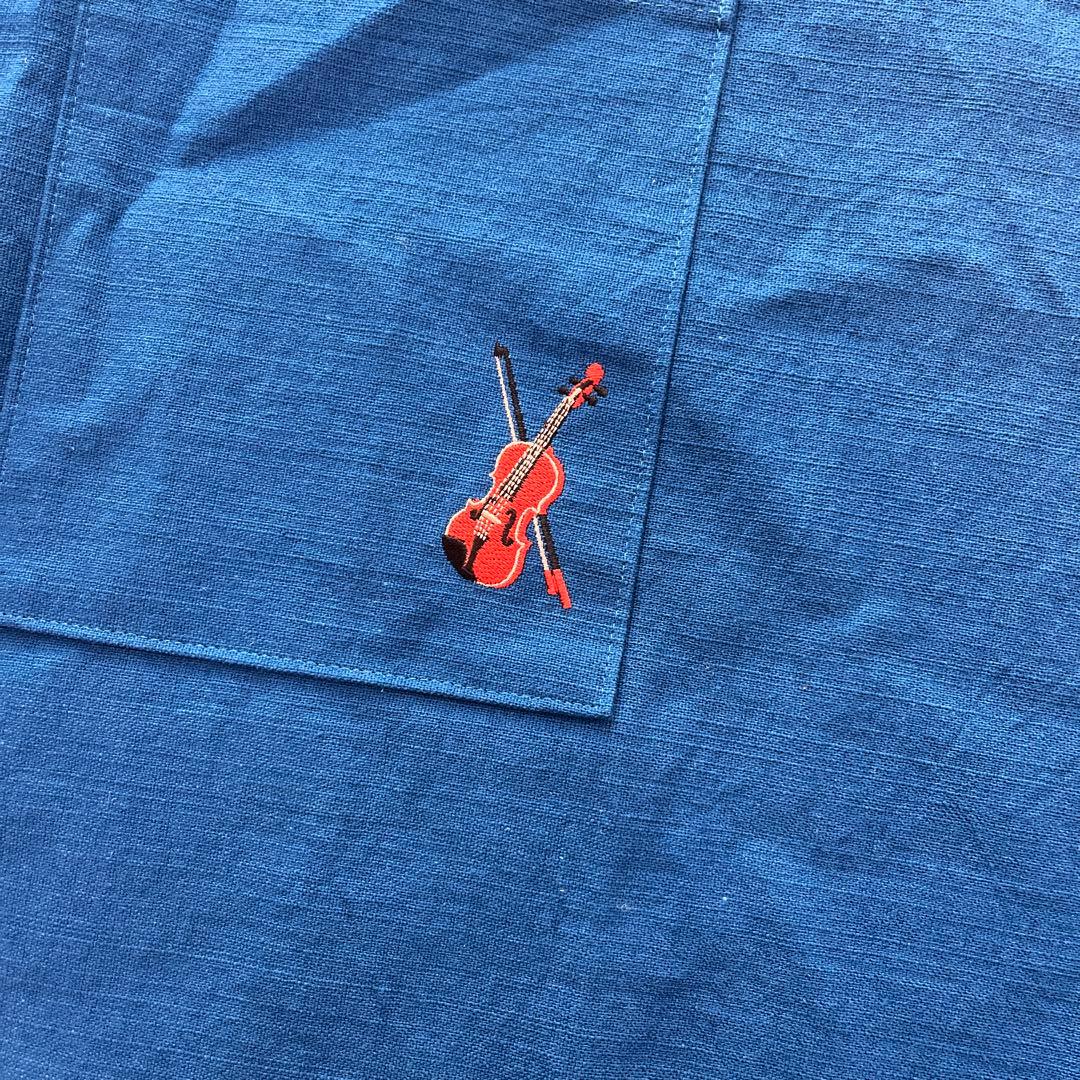 耳をすませば ジブリパーク 天沢聖司 エプロン（バイオリンの刺繍入り