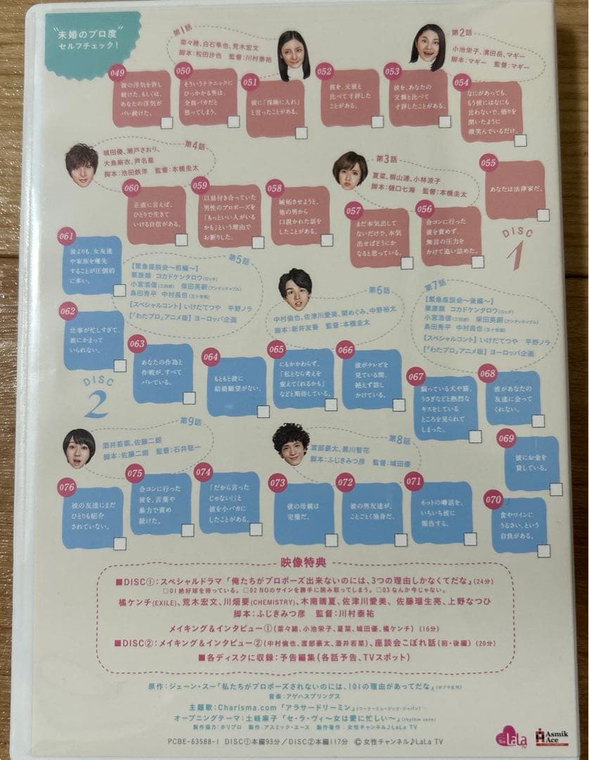 中村倫也 私たちがプロポーズされないのには,101の理由があってだな 2 DVD