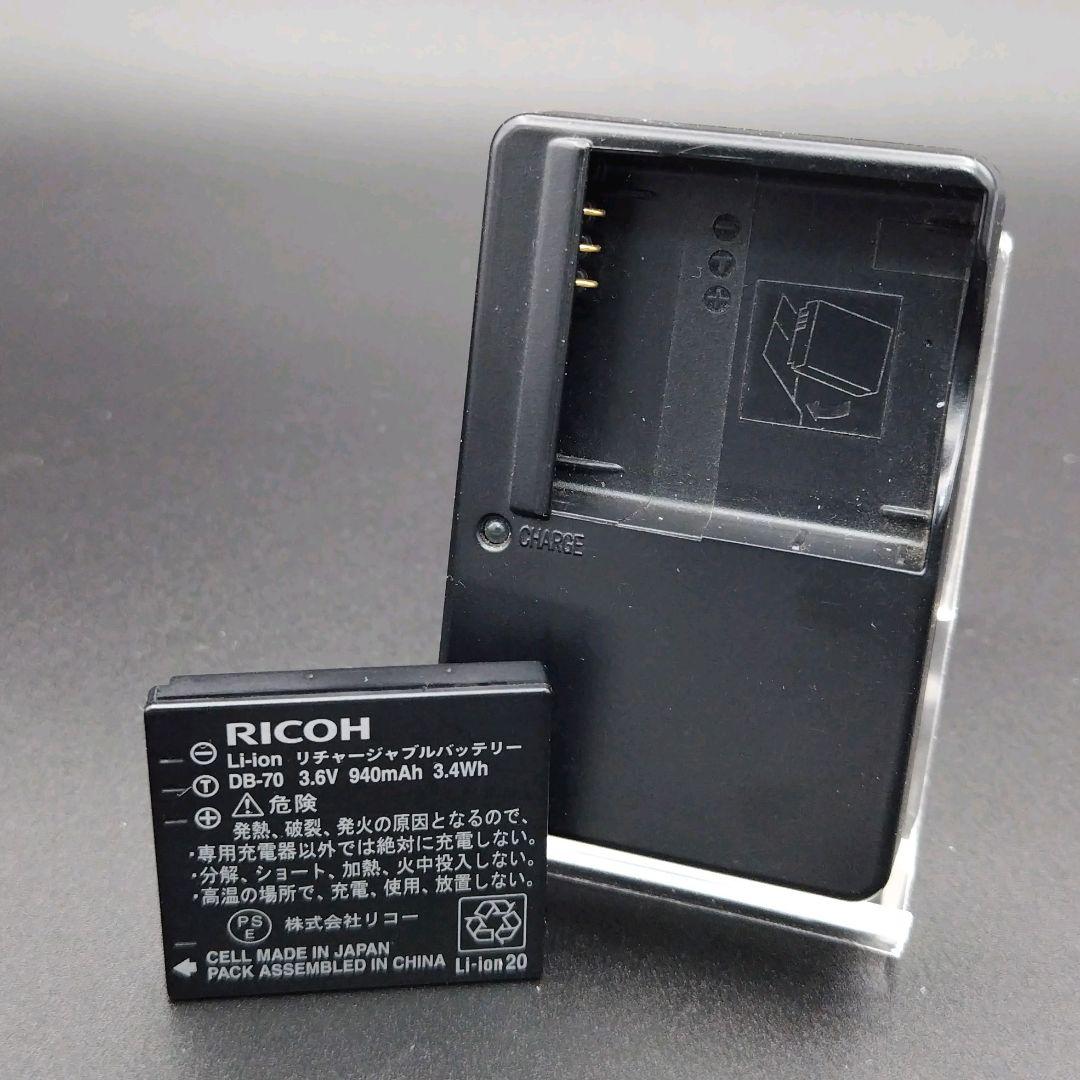 RICOH CX2 シルバー バッテリー・充電器セット 動作確認済 - メルカリ