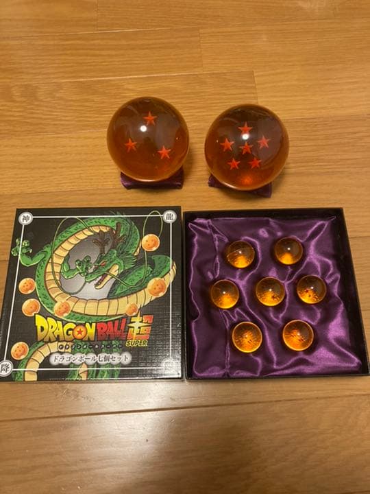 ドラゴンボール7個と2個 七個揃い 海外限定公式ライセンス四星球じっちゃんの形見も