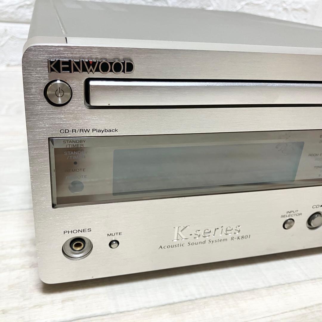 極美品】ケンウッド R-K801 CDプレーヤー K series 動作確認済 - メルカリ