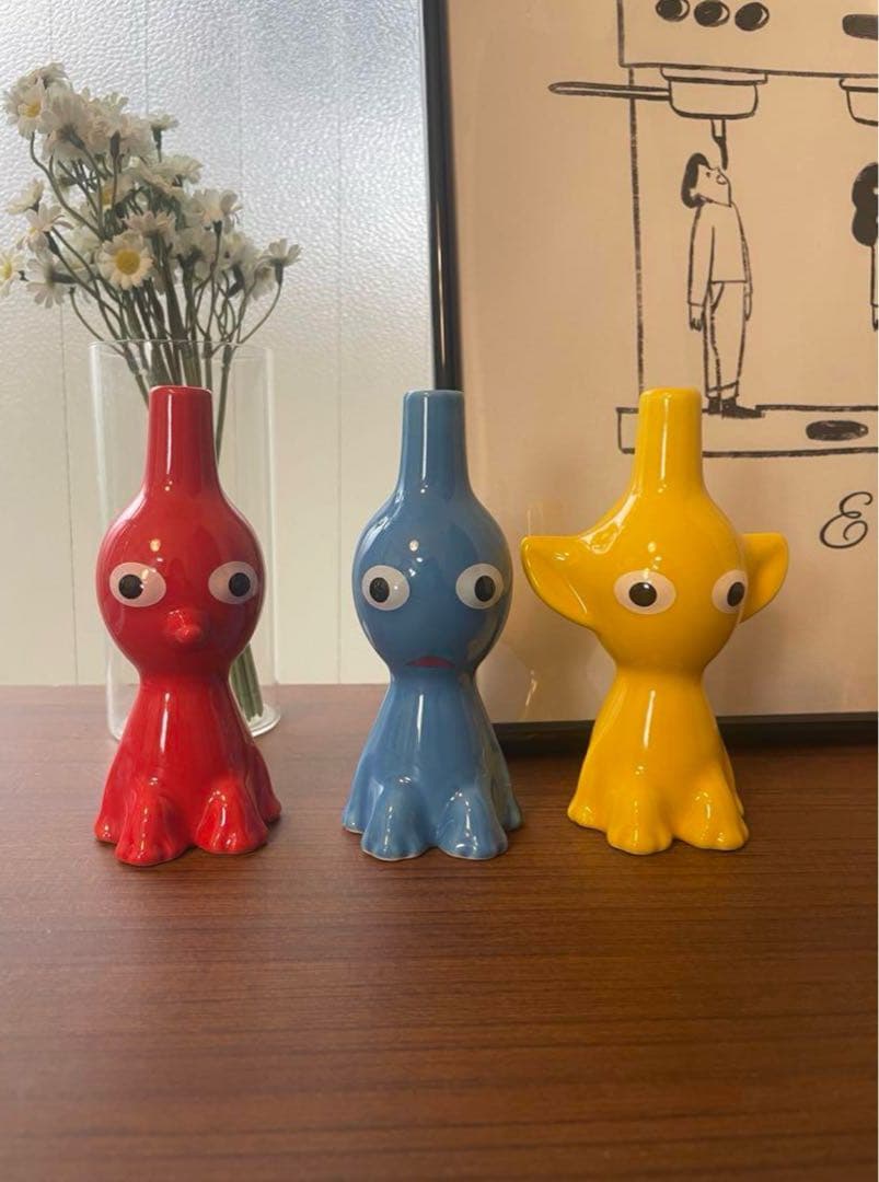 ピクミン 花瓶 一輪挿し 3個セット 新品未使用 - メルカリ