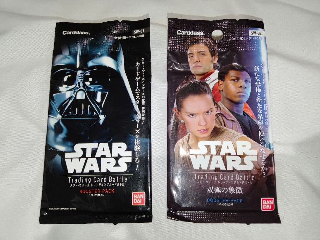 STAR WARS スターウォーズ トレーディングカードバトル 未開封 パック