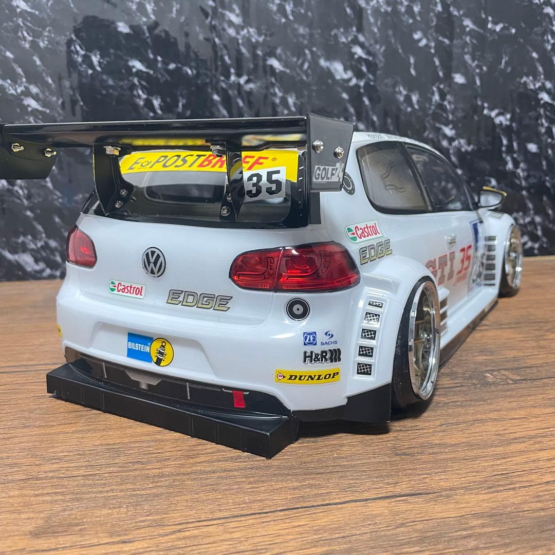 vw フォルクスワーゲン ゴルフ24 1/10ラジコンボディツーリング タミヤ