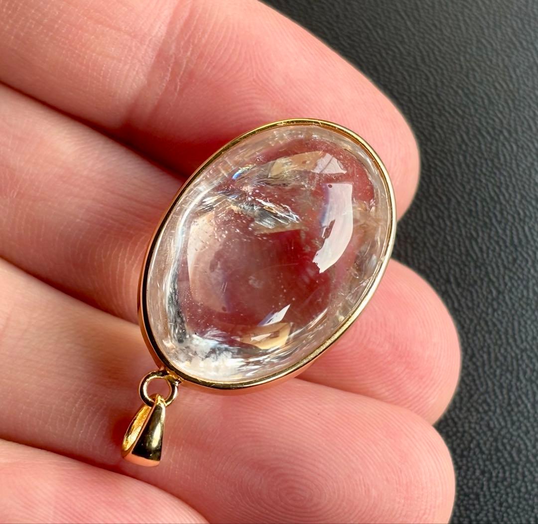 ひろリン様専用 永遠の愛を願う水晶の究極形態 虹のマスターウラル