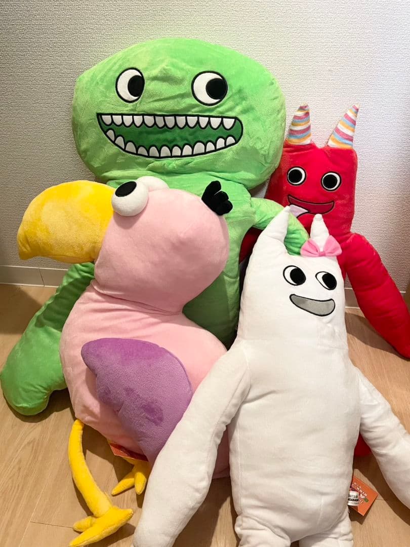ガーデンオブバンバン　BIGぬいぐるみセット Amazon.co.jp: ガーデンオブバンバン BIG ぬいぐるみ 全4種類セット