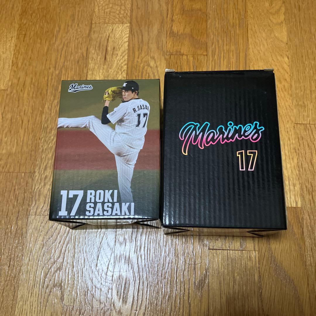 千葉ロッテマリーンズ　佐々木朗希　ボブルヘッド　ドジャース ドジャース 佐々木朗希 EXCLUSIVE 8インチ WELCOME ボブルヘッド （約