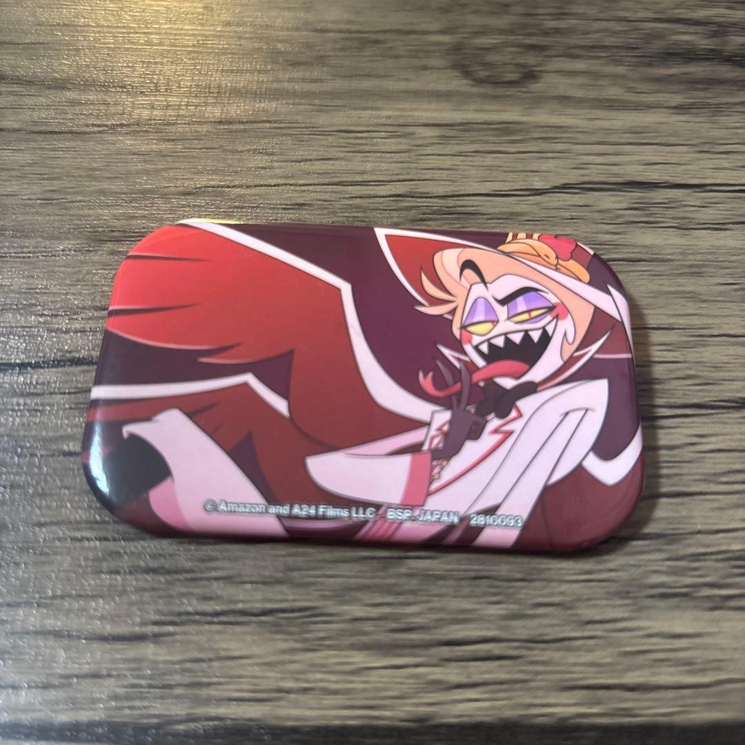 ハズビンホテル スクエア缶バッジ ルシファー - メルカリ